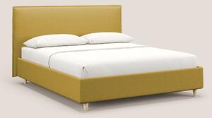 Costanza letto contenitore e sfoderabile in tessuto misto cotone imper