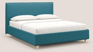 Costanza letto contenitore e sfoderabile in tessuto misto cotone imper