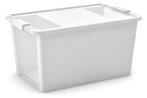 Scatola con coperchio bianca in plastica 55x35x28 cm Bi-Box L – KIS