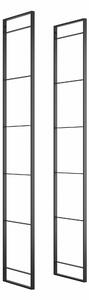 Struttura per Scaffale Lader H1790 Verniciato Nero Acciaio Emuca