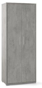 Mobile 2 Ante 71x182x41 cm Cemento