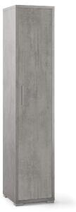 Armadio 1 Anta 39x182x41 cm Cemento