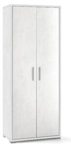 Mobile 2 Ante 71x182x41 cm Ossido Bianco