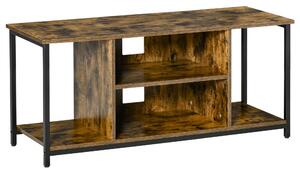 Mobile TV 110x40x50 cm per TV fino a 55 Marrone Rustico