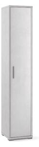 Armadio 1 Anta 39x199x41 cm Ossido Bianco