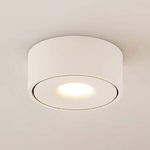 Plafoniera a LED Rotari Arcchio, dimmerabile, Bianco / Opale, Corridoio, Alluminio, Moderno, Plafoniera LED