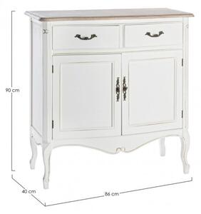 Credenza 2 Ante 2 Cassetti Justine in Legno