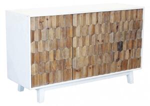 Mobile Archie 135x45x80 h cm in Legno Bianco