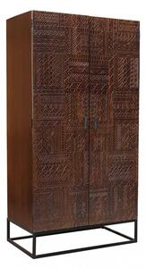 Mobile Daren 96x56x186 h cm in Legno Marrone