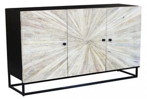 Mobile Spencer 150x40x85 h cm in Legno Marrone