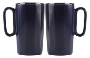 Tazze in set blu in gres 2 pz 330 ml Fuori – Vialli Design