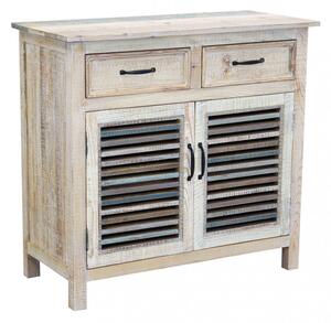 Mobile Chad 90x42x85 h cm in Legno Multicolor