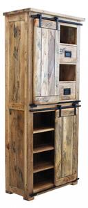 Mobile Tyrone 80x40x180 h cm in Legno Marrone