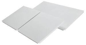 Coppia di Pannelli Laterali e Schienale Scaffale Bianchi 40Cm Tosini E-SIB80W