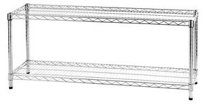 Scaffale in Acciaio Cromato 2 Ripiani Tosini Linea 2X35 - 35x121x50cm/