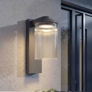 Applique da esterni a LED Beelia Lucande, Nero, Alluminio, Moderno, Applique LED da esterni