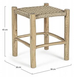 Sgabello Lampok H45 in Fibra Sintetica
