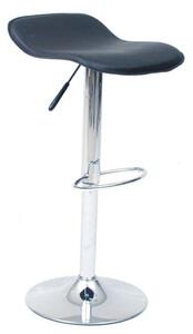 Sgabello in Similpelle Nero Design Moderno per Bar Casa Cucina Pub