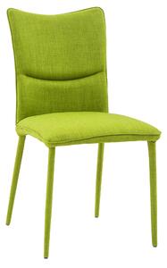 Sedia Imbottita 44x59x96 cm in Tessuto First Verde