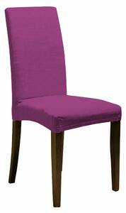 Set 2 Coprisedie con Schienale Elasticizzati in Poliestere Fucsia