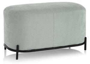Panca 82x42x45 cm in Tessuto Verde