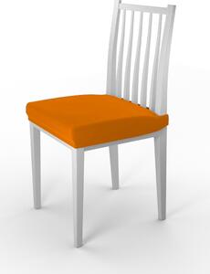 Set 2 Coprisedie Elasticizzati in Poliestere Arancio
