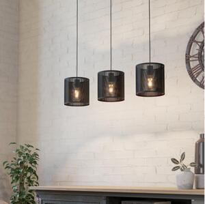 Eglo 43796 - Lampadario a sospensione con filo MANBY 3xE27/40W/230V