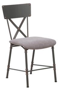 Sedia Manhattan 41x56x80,5 cm in Ferro e MDF