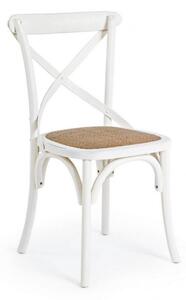 Sedia Cross Bianco in Legno