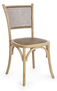 Sedia Carrel Naturale in Legno