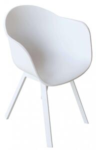 Poltrona Maui 63x55x79 h cm in Plastica Bianco