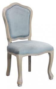 Sedia Charlene 52x50x100 h cm in Legno Grigio