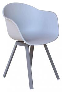 Poltrona Maui 63x55x79 h cm in Plastica Taupe
