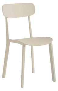 Sedia 81x45x39 cm in Polipropilene Chapeau Sabbia