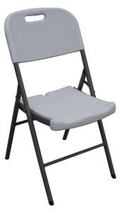 Sedia Pieghevole 45x50x88 cm Horeca Bianco