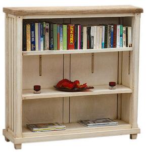 Mobile Libreria 2 Ripiani in Legno Brasilia Crema