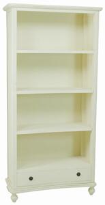 Mobile Libreria 1 Cassetto 3 Ripiani in Legno Clelia