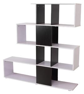 Libreria da Ufficio in legno 124.5x30x144 cm