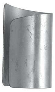 Applique da parete per interno 60w e27 argento create - Gt Luce