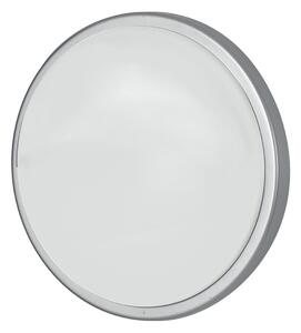 Plafoniera per esterno 30w a led argento meg round - Gt Luce