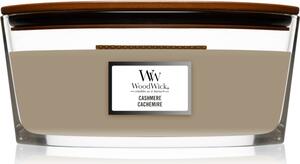 Woodwick Cashmere candela profumata con stoppino in legno (hearthwick) 453,6 g