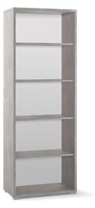 Libreria a Giorno 71x199x41 cm Cemento