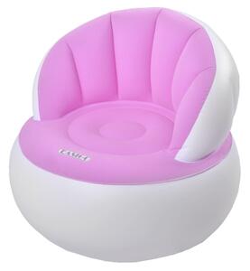 Pouf Poltrona Gonfiabile Floccato 93x85x74cm Jilong Easigo Armchair Rosa