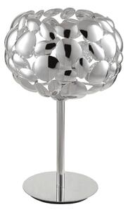 Lampada da tavolo 60w e27 diametro 22cm cromo grape - Gt Luce