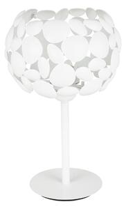 Lampada da tavolo 60w e27 diametro 22cm bianca grape - Gt Luce