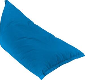 Poltrona a Sacco Pouf Sdraio in Acrilico Pomodone Milk Royal Blu