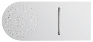 Soffione doccia con cascata tondo | wall rain - Olimpo Docce