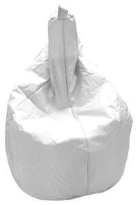 Poltrona a Sacco Comodone in Nylon Bianco Fadi