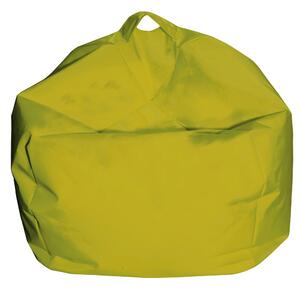 Poltrona a Sacco Pouf Comodone in Nylon Giallo Fadi