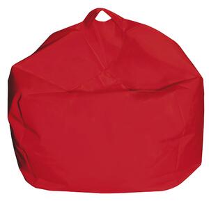 Poltrona a Sacco Pouf Comodone in Nylon Rosso Fadi